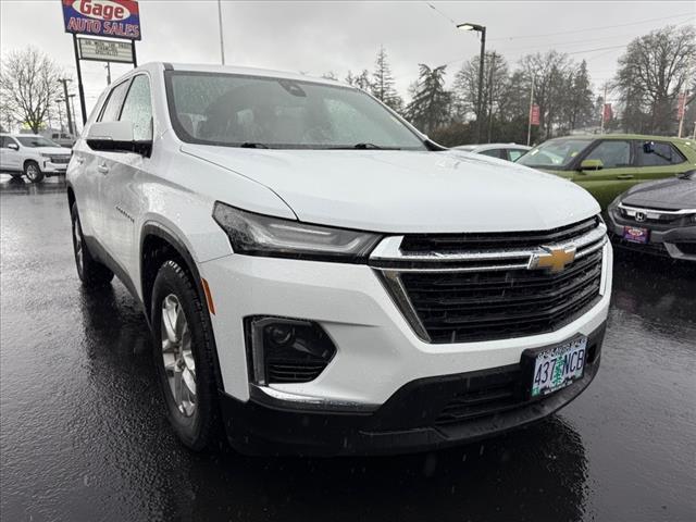 used 2022 Chevrolet Traverse car, priced at $26,460