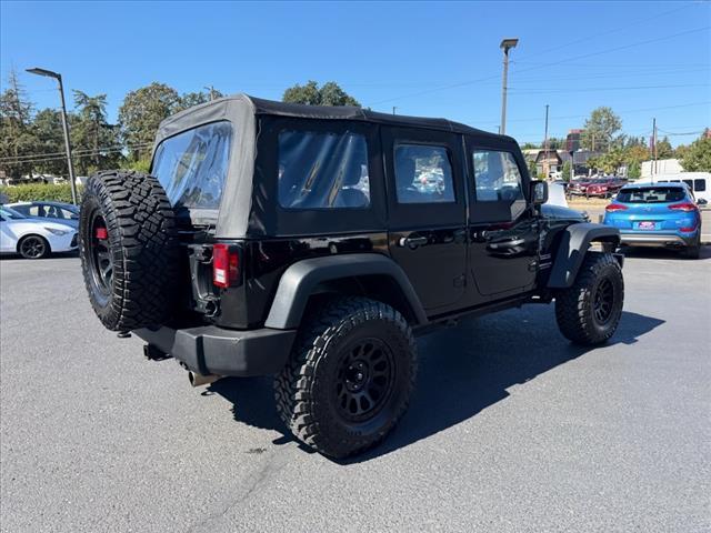 used 2015 Jeep Wrangler Unlimited car, priced at $22,000
