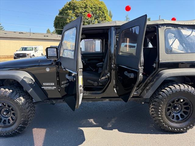 used 2015 Jeep Wrangler Unlimited car, priced at $22,000