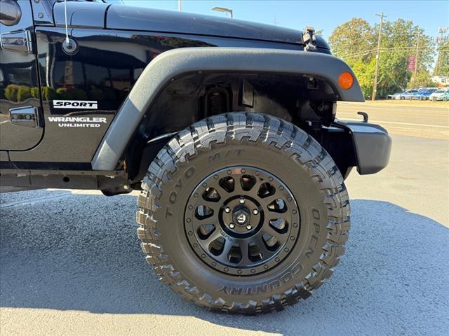 used 2015 Jeep Wrangler Unlimited car, priced at $22,000