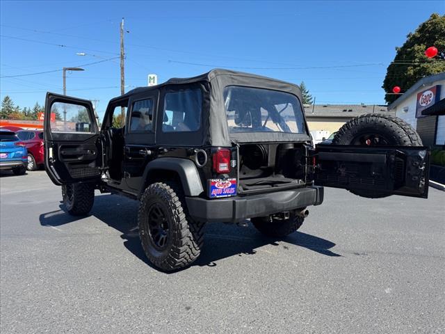 used 2015 Jeep Wrangler Unlimited car, priced at $22,000