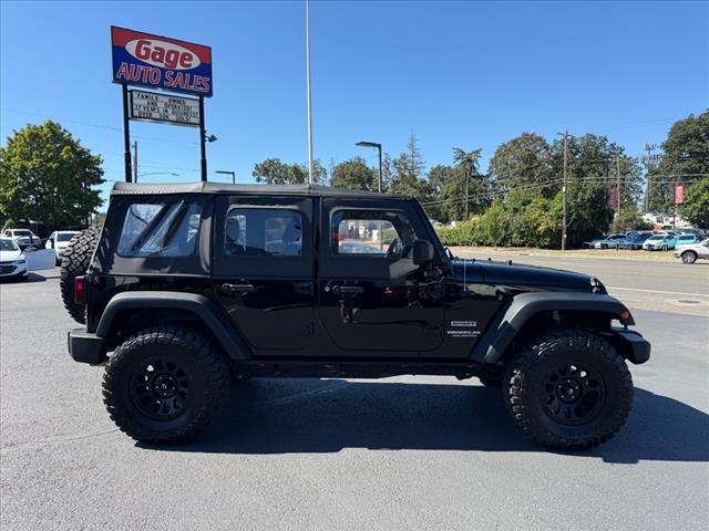 used 2015 Jeep Wrangler Unlimited car, priced at $22,000