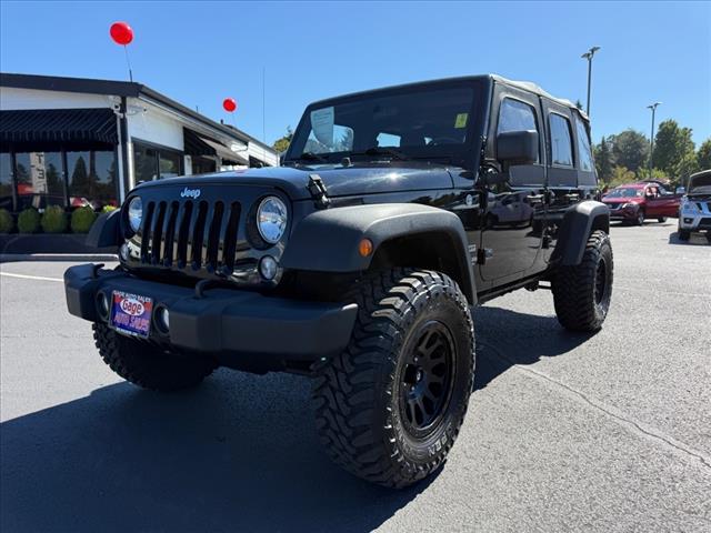 used 2015 Jeep Wrangler Unlimited car, priced at $22,000