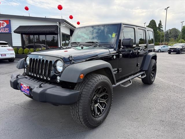 used 2015 Jeep Wrangler Unlimited car, priced at $22,888