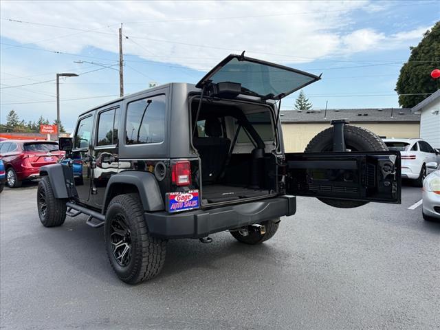 used 2015 Jeep Wrangler Unlimited car, priced at $22,888