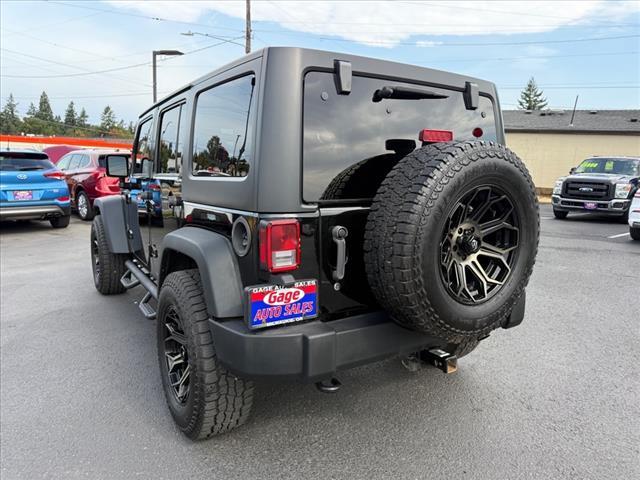 used 2015 Jeep Wrangler Unlimited car, priced at $22,888