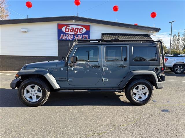 used 2014 Jeep Wrangler Unlimited car, priced at $17,888