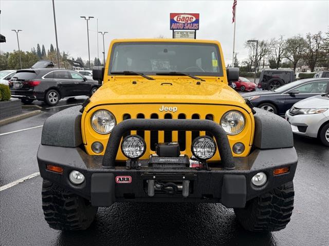 used 2015 Jeep Wrangler Unlimited car, priced at $22,888