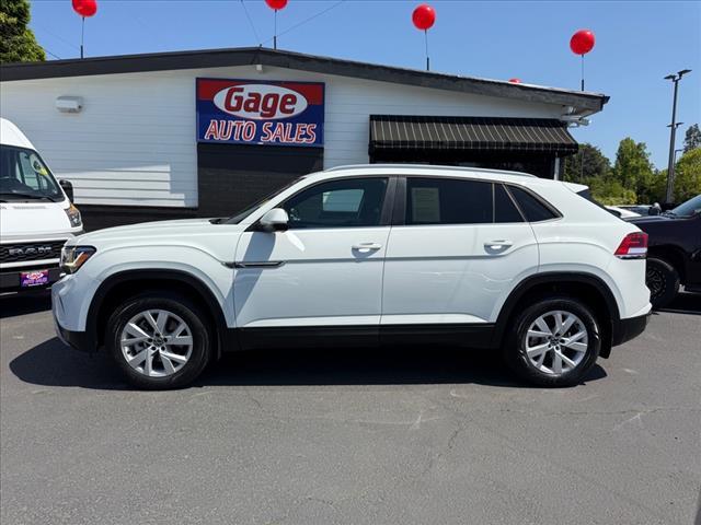 used 2021 Volkswagen Atlas Cross Sport car, priced at $26,888