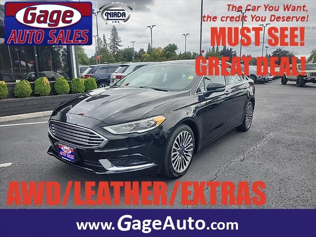 used 2018 Ford Fusion car, priced at $13,888