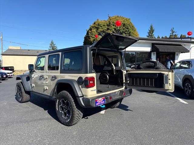 used 2022 Jeep Wrangler Unlimited 4xe car, priced at $34,888