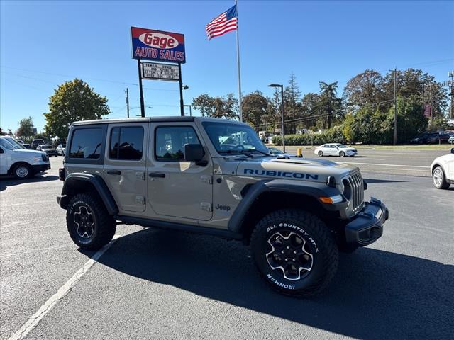 used 2022 Jeep Wrangler Unlimited 4xe car, priced at $34,888