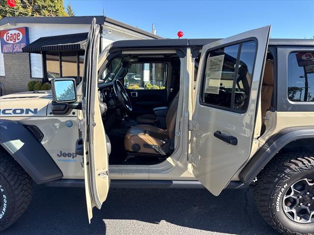 used 2022 Jeep Wrangler Unlimited 4xe car, priced at $34,888