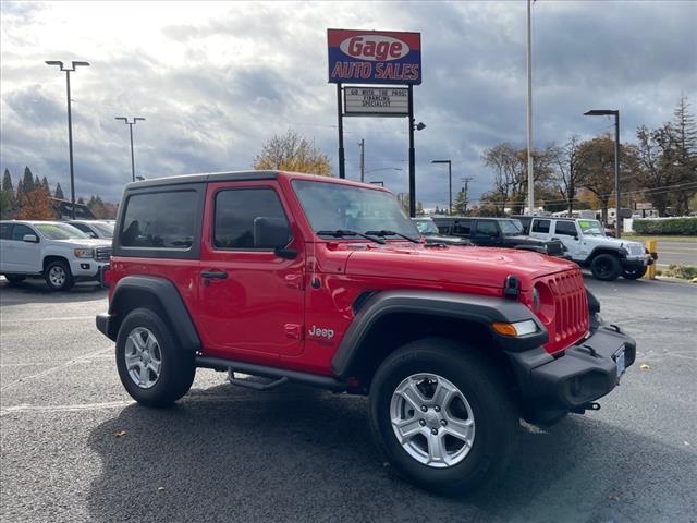 used 2019 Jeep Wrangler car, priced at $22,888