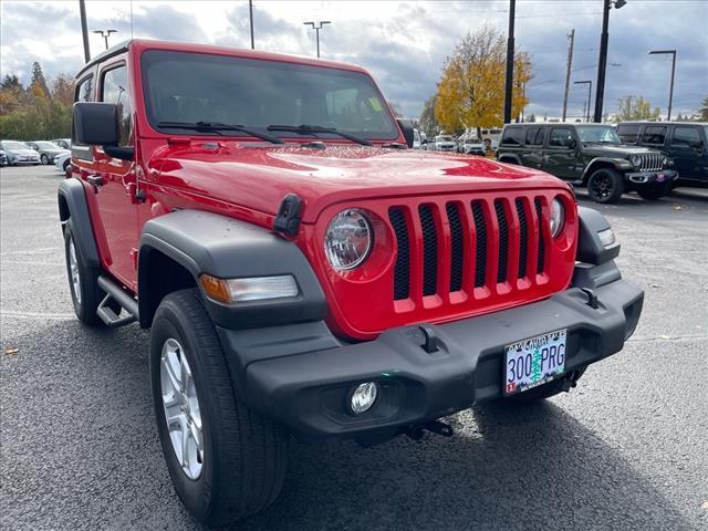 used 2019 Jeep Wrangler car, priced at $22,888