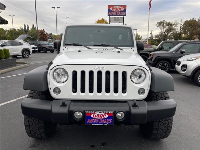 used 2015 Jeep Wrangler Unlimited car, priced at $16,888