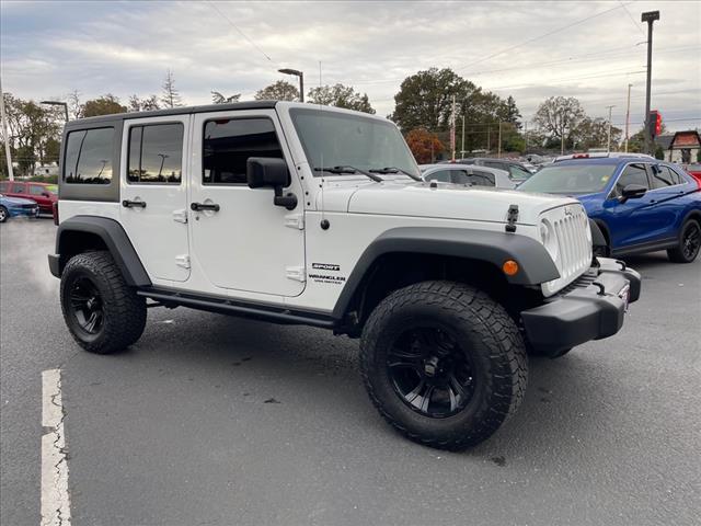 used 2015 Jeep Wrangler Unlimited car, priced at $16,888