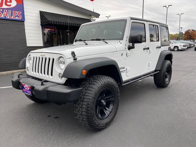 used 2015 Jeep Wrangler Unlimited car, priced at $16,888