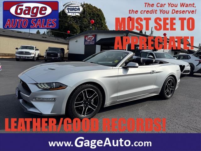 used 2018 Ford Mustang car, priced at $15,888