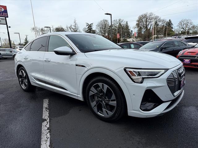 used 2023 Audi e-tron Sportback car, priced at $36,460