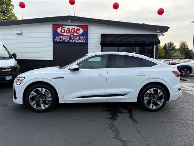 used 2023 Audi e-tron Sportback car, priced at $36,460