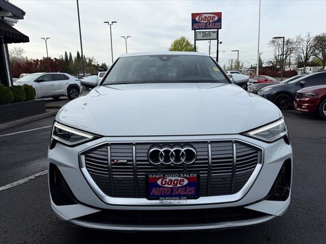 used 2023 Audi e-tron Sportback car, priced at $36,460