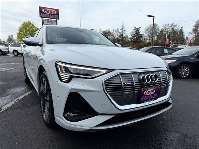 used 2023 Audi e-tron Sportback car, priced at $36,460