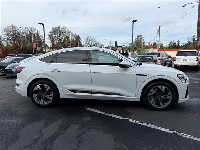 used 2023 Audi e-tron Sportback car, priced at $36,460