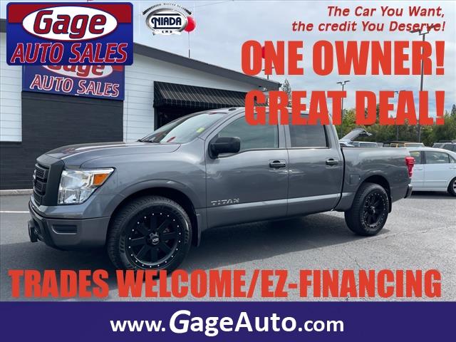 used 2021 Nissan Titan car, priced at $24,888