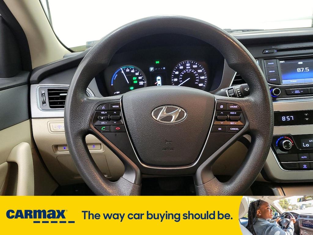 used 2016 Hyundai Sonata Hybrid car, priced at $12,998
