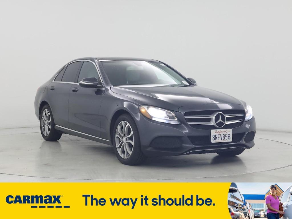 used 2015 Mercedes-Benz C-Class car, priced at $17,998