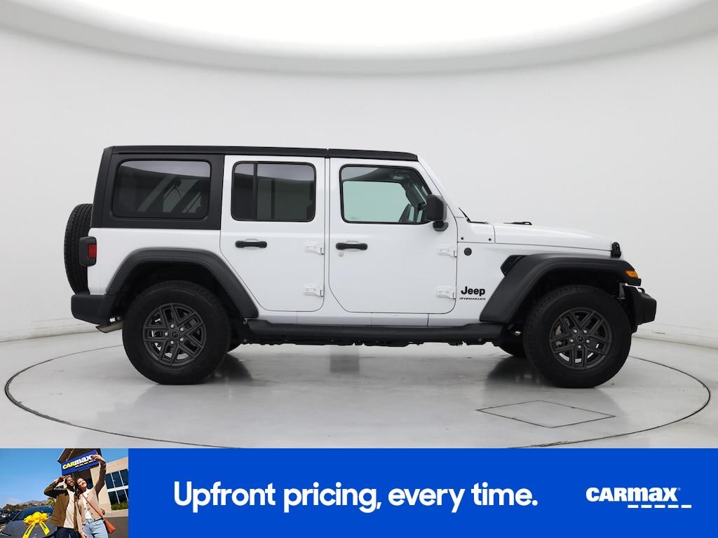 used 2024 Jeep Wrangler car, priced at $35,998
