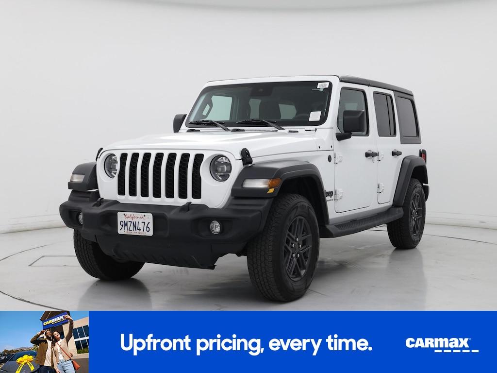 used 2024 Jeep Wrangler car, priced at $35,998