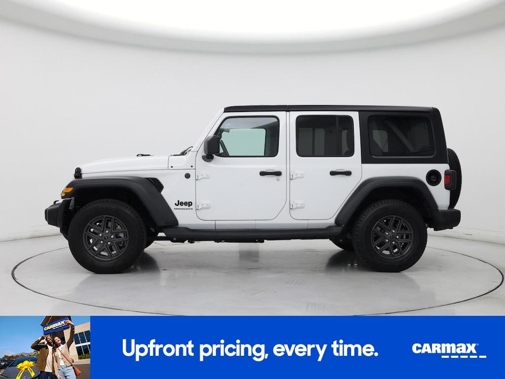 used 2024 Jeep Wrangler car, priced at $35,998