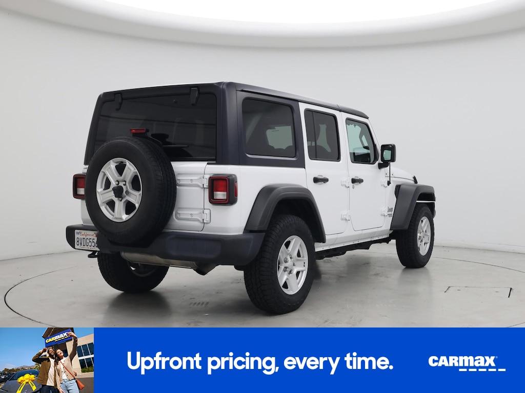 used 2020 Jeep Wrangler car, priced at $21,998