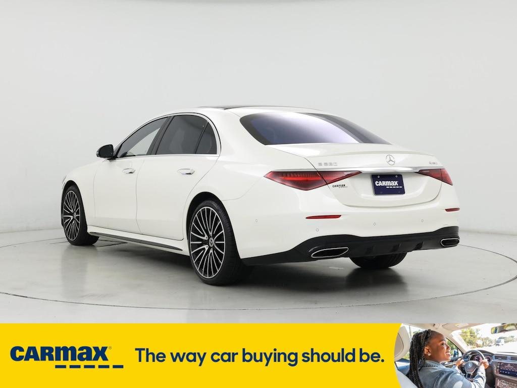 used 2022 Mercedes-Benz S-Class car, priced at $73,998