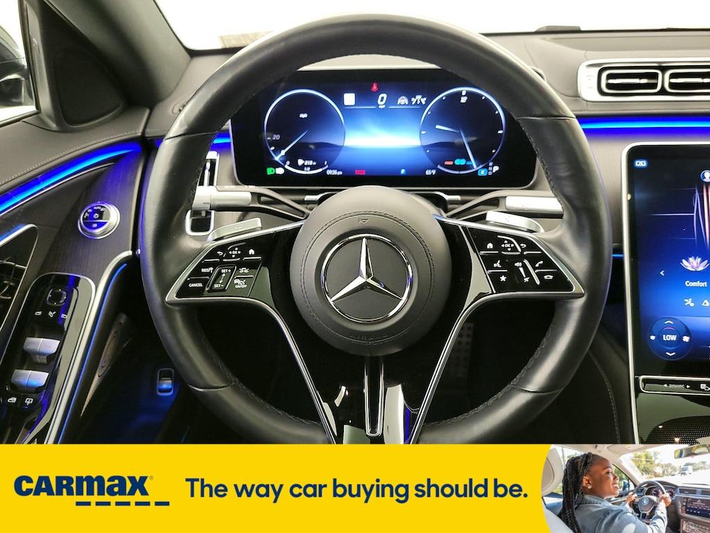 used 2022 Mercedes-Benz S-Class car, priced at $73,998