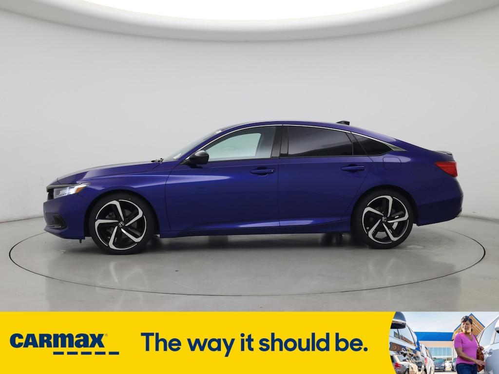 used 2021 Honda Accord car, priced at $19,998