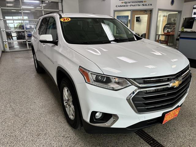 used 2020 Chevrolet Traverse car, priced at $24,490