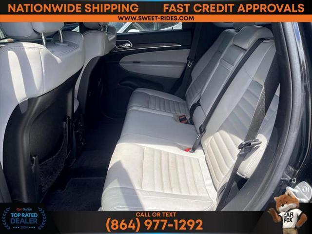 used 2018 Jeep Grand Cherokee car, priced at $17,500