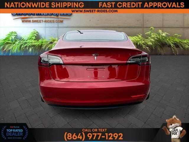 used 2018 Tesla Model 3 car, priced at $24,900