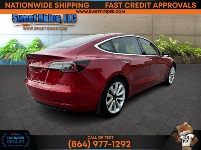 used 2018 Tesla Model 3 car, priced at $24,900