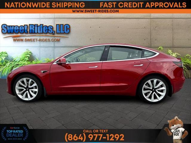 used 2018 Tesla Model 3 car, priced at $24,900