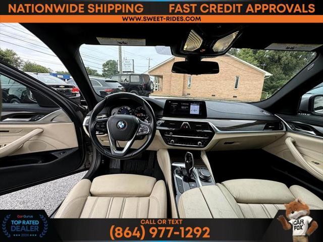 used 2018 BMW 530 car, priced at $21,500