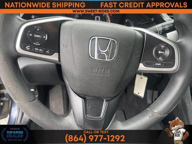 used 2017 Honda Civic car, priced at $18,500