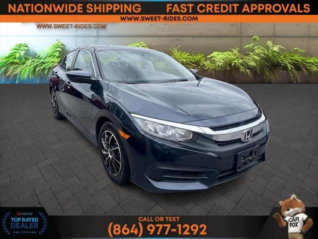 used 2017 Honda Civic car, priced at $18,500