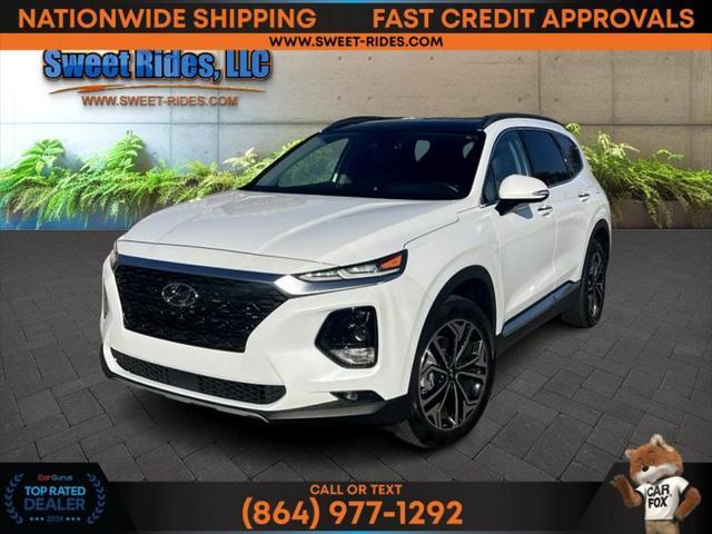 used 2019 Hyundai Santa Fe car, priced at $24,900