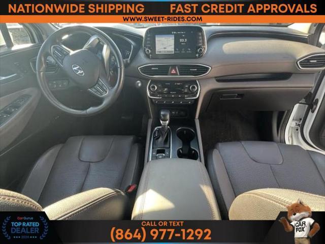 used 2019 Hyundai Santa Fe car, priced at $24,900