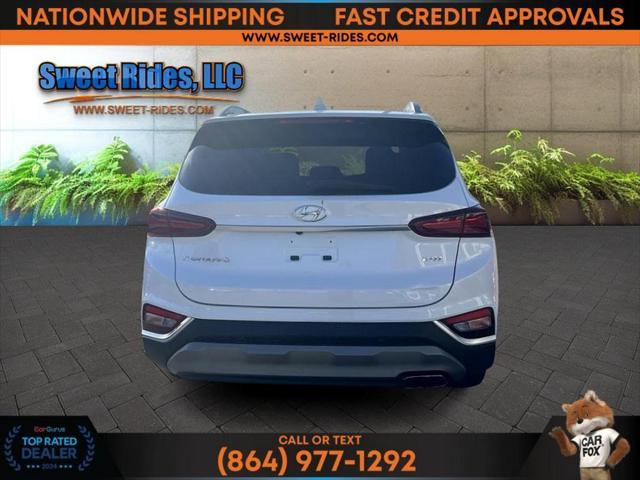 used 2019 Hyundai Santa Fe car, priced at $24,900