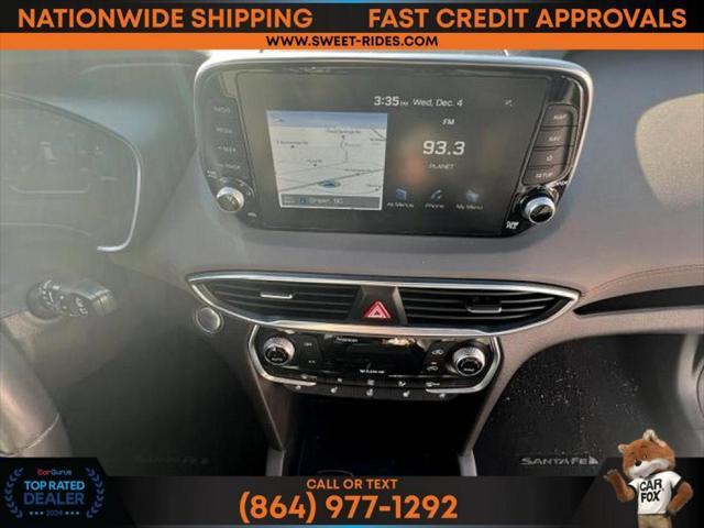 used 2019 Hyundai Santa Fe car, priced at $24,900